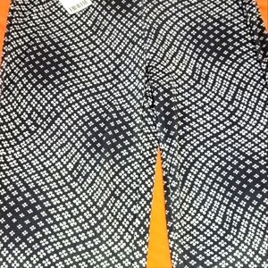 Urban Outfitters Silky-smooth Bellbottoms Pants.  Size M. Blue and white 💙
